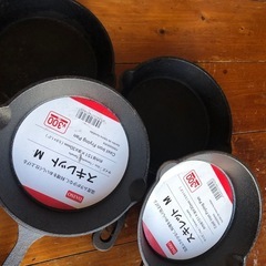 スキレット 6個まとめて キャンプにもの画像