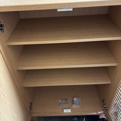 靴箱 鏡付きの画像