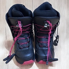 VAXPOT スノーボードブーツ 23cm ブラック ピンクの画像