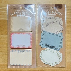 シールいろいろ、メモなどの画像