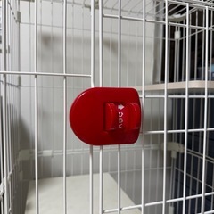 【引き渡し限定】アイリスオーヤマ ミニキャットケージ 2段 PMCC-115 ホワイト（ミニトイレ付き）の画像