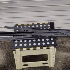 観音寺 譜面台 折り畳み式 軽い物の置き場所に スマホ タブレット置きに 中古品の画像