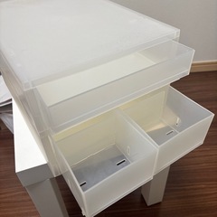 無印　引き出しセットの画像