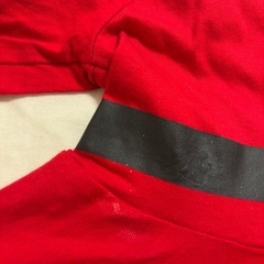 着用二回　H&M サンタ風赤ワンピース EUR 92の画像