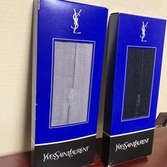 イブサンローラン メンズ 靴下 ソックス 2そく足の画像