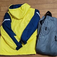 女の子用 スキーウェア 150cmの画像