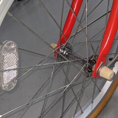 子供用自転車 ハッチ(HACHI) 赤色の画像