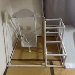 折り畳みジャングルジム　ブランコ付きの画像