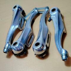 加古川　ソトのマ　Vブレーキアーム　前後セット　ブレーキシュー付き　テクトロ　中古品　の画像