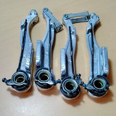 加古川　ソトのマ　Vブレーキアーム　前後セット　ブレーキシュー付き　テクトロ　中古品　の画像