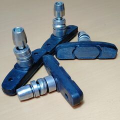 加古川　ソトのマ　Vブレーキアーム　前後セット　ブレーキシュー付き　テクトロ　中古品　の画像