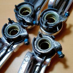 加古川　ソトのマ　Vブレーキアーム　前後セット　ブレーキシュー付き　テクトロ　中古品　の画像