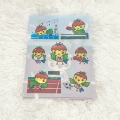 非売品 千葉県 旭市 ご当地キャラ あさピー クリアファイル の画像