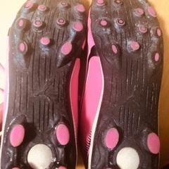 サッカースパイクPUMAウルトラプレイ　HG +MID107778 ピンクカラー PUMAの画像