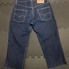 【Y00041】Levi's（リーバイス）デニムパンツ　クロップドパンツ　502　W30の画像