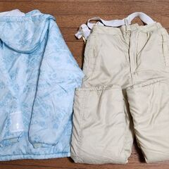 女の子用 スキーウェア 160cmの画像