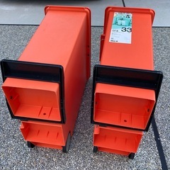 ペダル式ゴミ箱33㍑✖️２個セット の画像