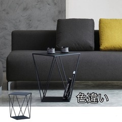 サイドテーブル【ホワイト】の画像