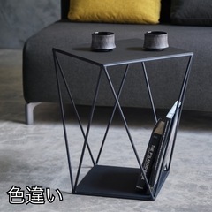 サイドテーブル【ホワイト】の画像