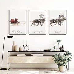 クリスマス　サンタクロース　ポスターの画像