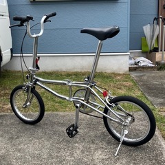 【レア】KIRA社　neo bike フルメッキ　折りたたみ自転車　台湾の画像