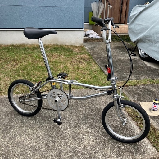 【レア】KIRA社　neo bike フルメッキ　折りたたみ自転車　台湾