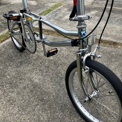 【レア】KIRA社　neo bike フルメッキ　折りたたみ自転車　台湾の画像