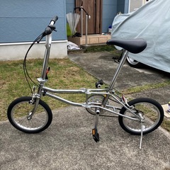 【レア】KIRA社　neo bike フルメッキ　折りたたみ自転車　台湾の画像