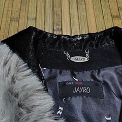 【まだ受付中・送付可能】中古 JAYRO ジャイロ ロングコート ダウンコート フェイクファー エコファー ジップアップ 早い者勝ちです✨✨の画像