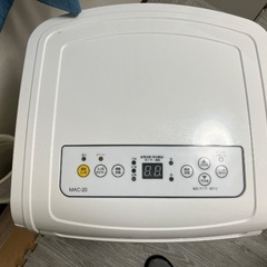 ナカトミ 移動式エアコン 2023年製 MAC-20 ポータブルクーラー　冷房の画像
