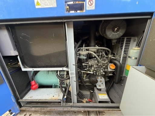 デンヨー　DENYO　13LS 発電機　実働アワー167h！DCA-13LSY
