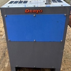 デンヨー　DENYO　13LS 発電機　実働アワー167h！DCA-13LSYの画像