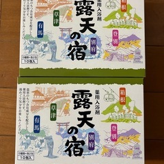 薬用入浴剤　露天の宿　10包×2箱セットの画像