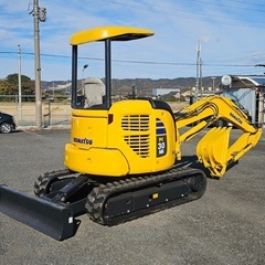 【ユンボ★コマツ PC30MR-2★ミニ油圧ショベル★3トンクラス★4WAYマルチ付き★茨城県発！下取り可能】の画像