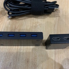 PCのUSB、hdmi切り替え機セットの画像