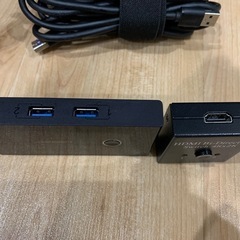 PCのUSB、hdmi切り替え機セットの画像