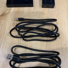 PCのUSB、hdmi切り替え機セットの画像