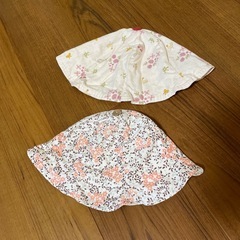 ハンドメイド　ベビー帽子の画像