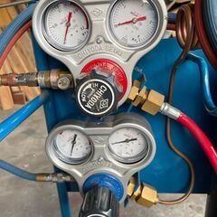 小型ガス切断器　アセチレン、酸素の画像