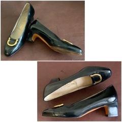 サルバトーレフェラガモ【22.5㎝位】パンプス☆クリーニングお手入れ済6332の画像