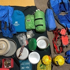 【終了　御礼】山登りグッズ一式の画像