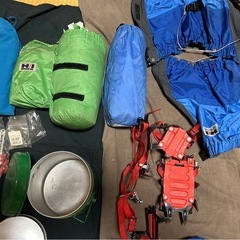 【終了　御礼】山登りグッズ一式の画像