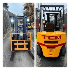TCM■フォークリフト■FVG20N1■ 2トン■作動確認済■ 点検整備済■ ノーパンクリアタイヤ■即使用可■茨城発送■下取り可■売り切れ希望の画像