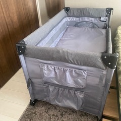 ベビーベッド 折りたたみ の画像