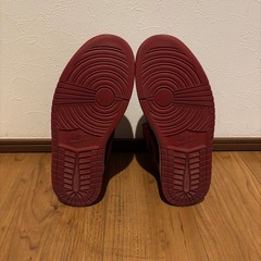 NIKE AIR JORDAN 1 MID "BRED" BLACK/GYM RED-WHITE 27cm　エアジョーダン1　ミッド　ブレッド の画像