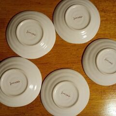 小皿　5枚セットの画像