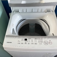 TOSHIBA☆2023年製☆超美品☆7kg容量☆お買得洗濯機☆の画像
