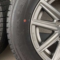 ジムニーシエラ　スタッドレスタイヤ 4本セット 195/80R15 ホイール付きの画像