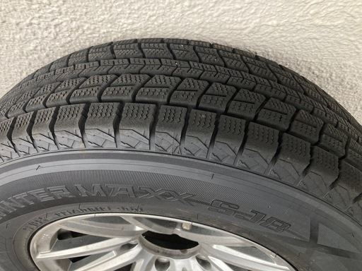 ジムニーシエラ　スタッドレスタイヤ 4本セット 195/80R15 ホイール付き