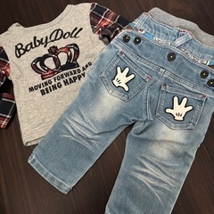 ブランド多数　80 男の子　ディズニーの画像